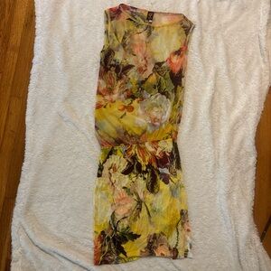 Jean Paul Gaultier Yellow Floral Dress